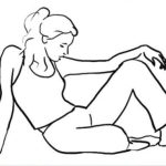 Mudar a posição sentada é uma ação que o corpo perceciona como alívio.